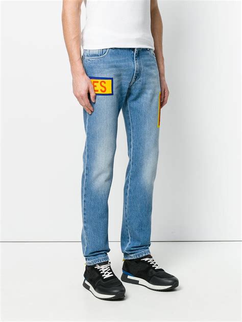 fendi jeans men's price|Fendi elastic waist pant.